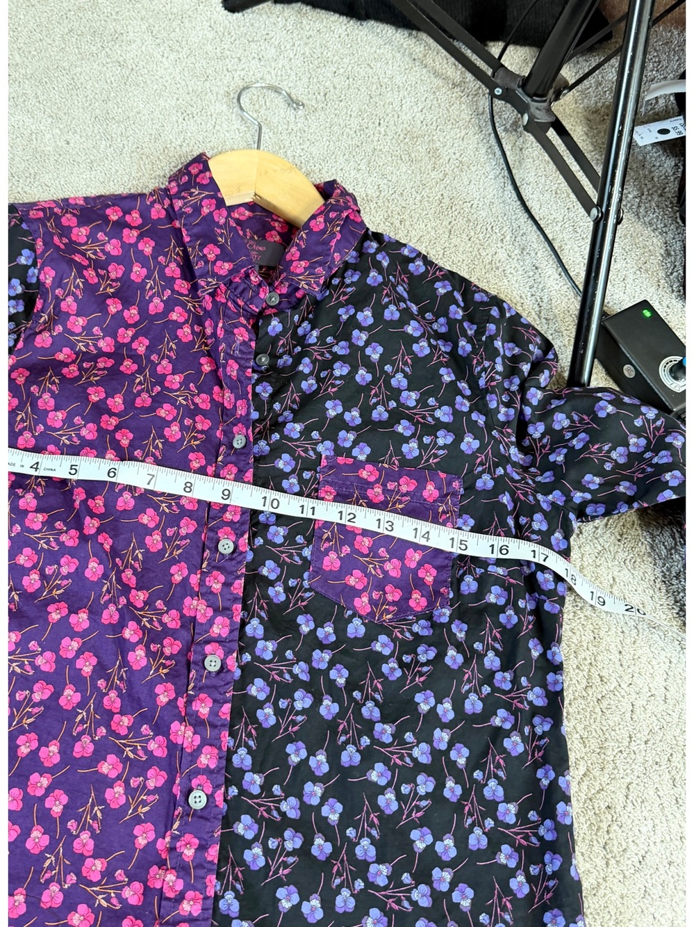 J. Crew Women’s Slim Perfect Button Down Shirt in Liberty Mixed Print 4 - Picture 10 of 11